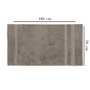 Mijölnir Toalla de Baño London Bath 70 x 140 cm Gris